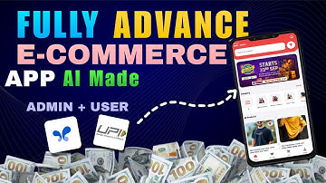 Advance E-commerce App buid With AI | No Coding, Android Mobile | UPI PAYMENT #ecommerceapp