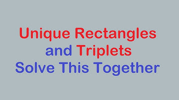 Sudoku Primer 269 - Triplets Help Unique Rectangles