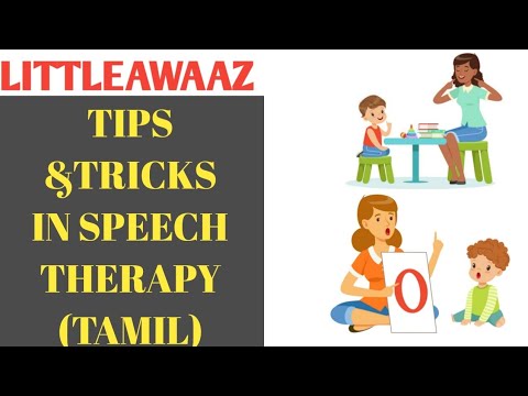 speech therapy meaning in tamil