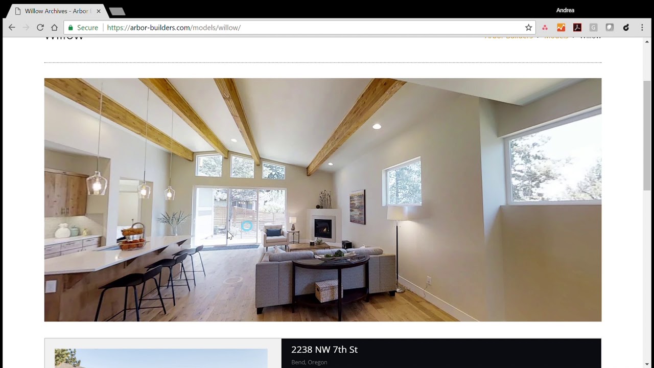 How to use virtual home tours - Arbor Builders