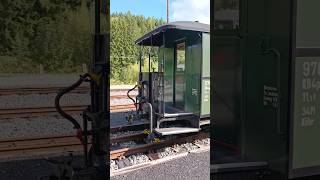 Glück Auf Bahnhof Jöhstadt Preßnitztalbahn historische Schmalspurbahn Deutsche Reichsbahn Waggons