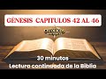 📖 Génesis capítulos  42 al 46 | Lectura continuada  de la Biblia | #catolico #biblia 