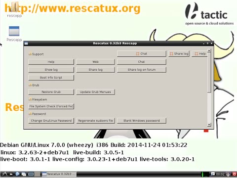 Rescatux 0.32b3 Tutorial