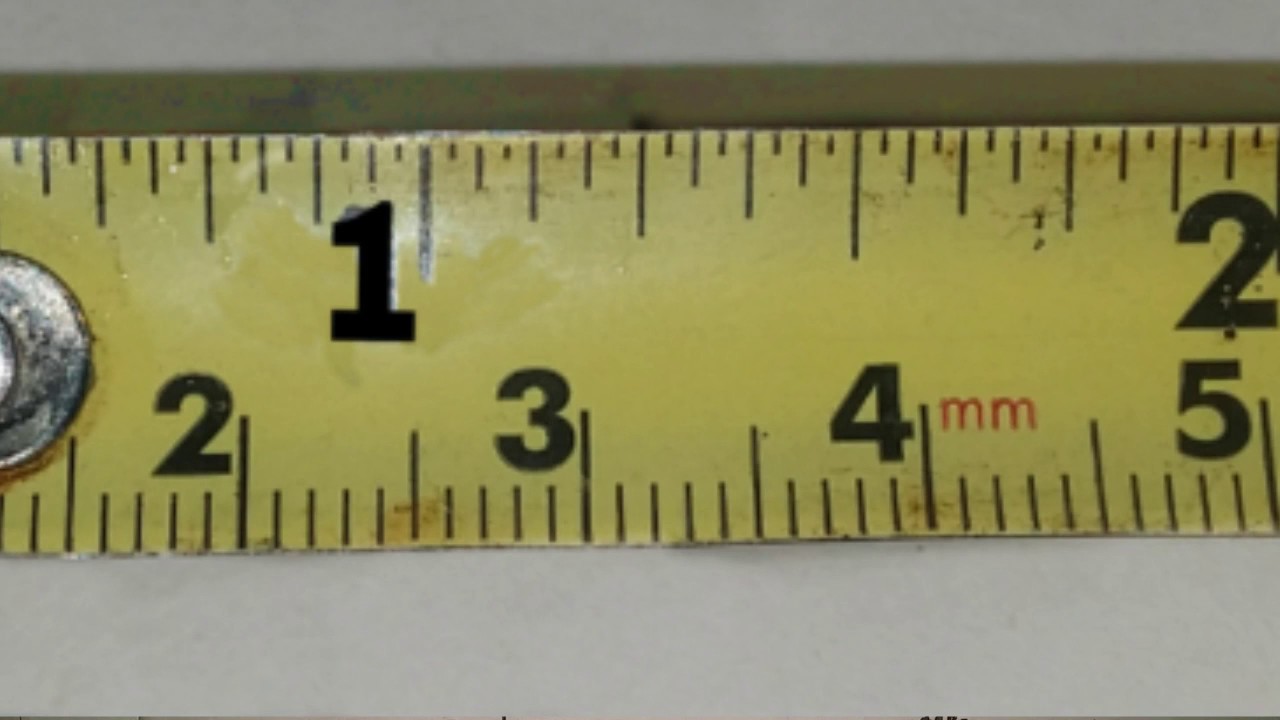 How to read measurement tape in hindi YouTube