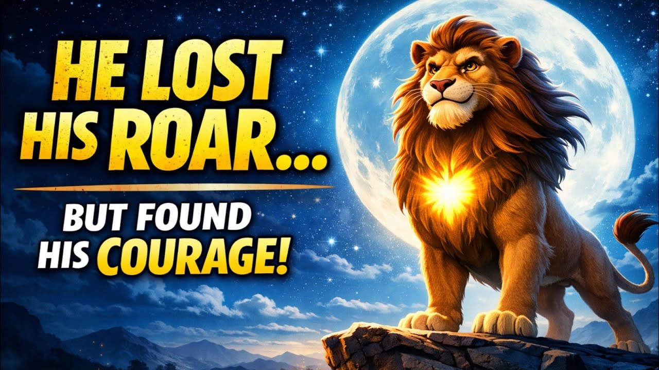 The Lion Who Lost His Roar — A Powerful Story About Finding Courage