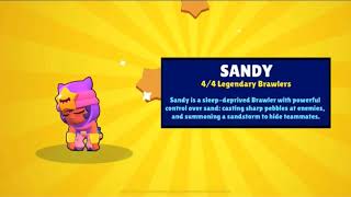 Sandy Çikma Ani - Brawl Stars İsteyenler Kullanabi̇li̇r