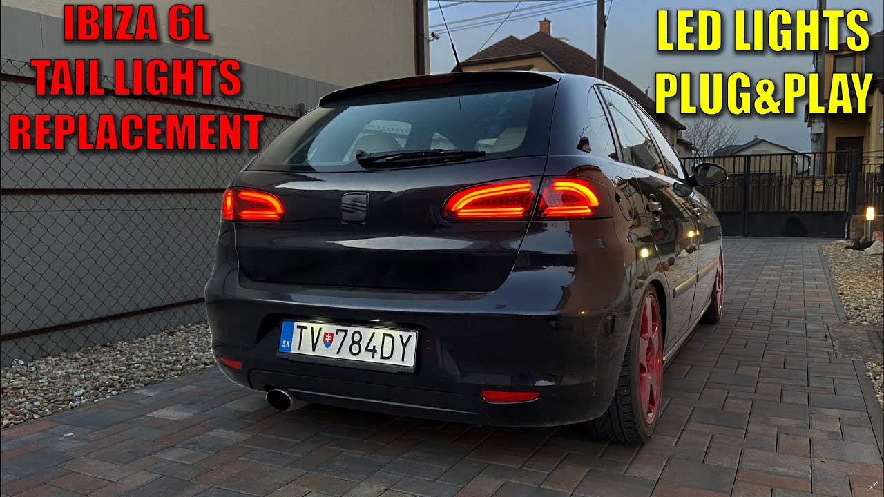 6L LED TAIL LIGHTS REPLACEMENT YouTube