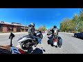 Riding with my buddies to the biggest bike meeting in finland