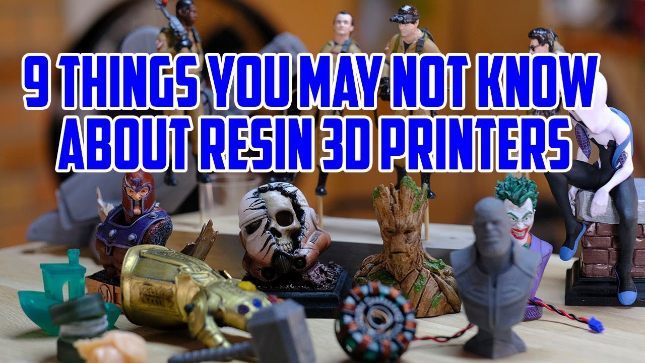 9 Things You May Not Know About Resin 3D Printers - YouTube