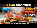 How to create ASMR Fruit cutting videos.