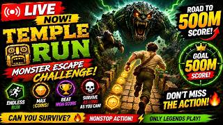 🔴 Temple Run LIVE Gameplay | Monster Escape Run 👹 #TempleRun screenshot 1