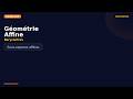 Géométrie affine — Barycentres | Maths Sup | PrepaMaths