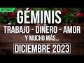 GÉMINIS HORÓSCOPO 12 CASAS RUEDA ASTROLÓGICA DICIEMBRE 2023 TAROT PREDICCIONES