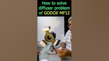 How to solve diffuser problem of GODOX MF12 #shorts