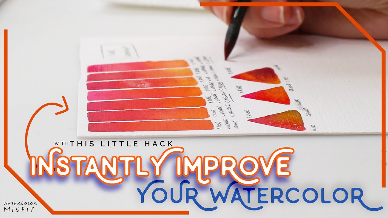 How to Instantly Spark up Your Watercolor Paintings with This Simple Hack