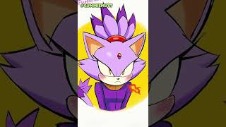 SILVER!? ROUGE!? #sonicthehedgehog #comicdub #sonic #comics #shorts #silverthehedgehog #rouge