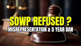 Misrepresentation on Spousal Work Permit? | IRCC Refusal & 5-Year Ban Explained
