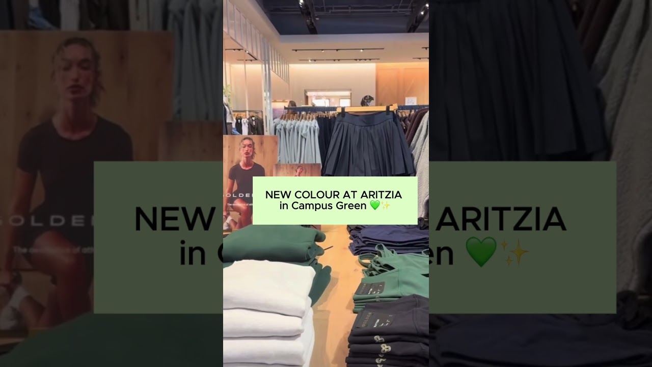 Campus Green Aritzia Drop!! 💚✨
