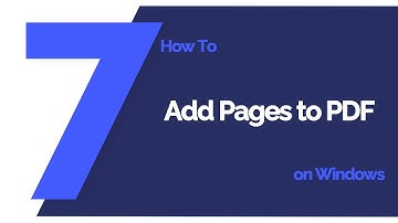 How to Add Pages to PDF on Windows | PDFelement 7