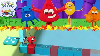 counting patterns in colourland numberland learn to count and learn colours numberblocks