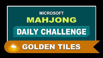 Microsoft Mahjong Daily Challenge October 2, 2024 | Golden Tiles - Medium