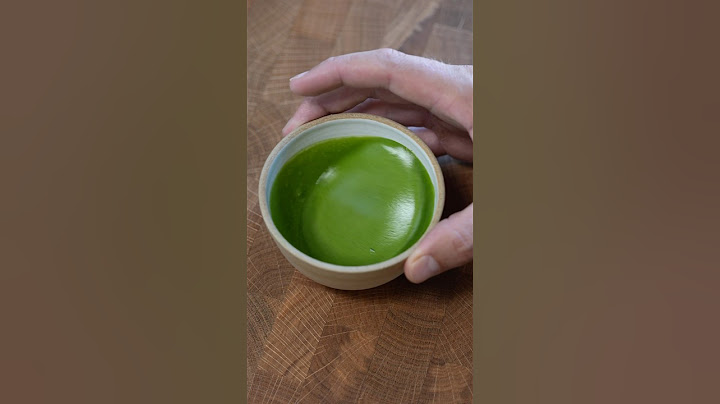 Matcha Latte ASMR