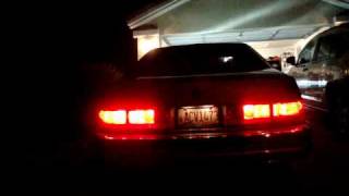1996 Cadillac SLS Sequential Tail Lights