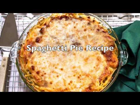 Spaghetti Pie