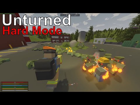 Completing Horde Beacons on Hard Mode: Unturned PVE on the Russia Map