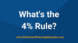 What's the 4% rule? (and how would it have held up if distributions started in 2000) by Retirement Planning Education 1,537 views 1 year ago 11 minutes, 49 seconds