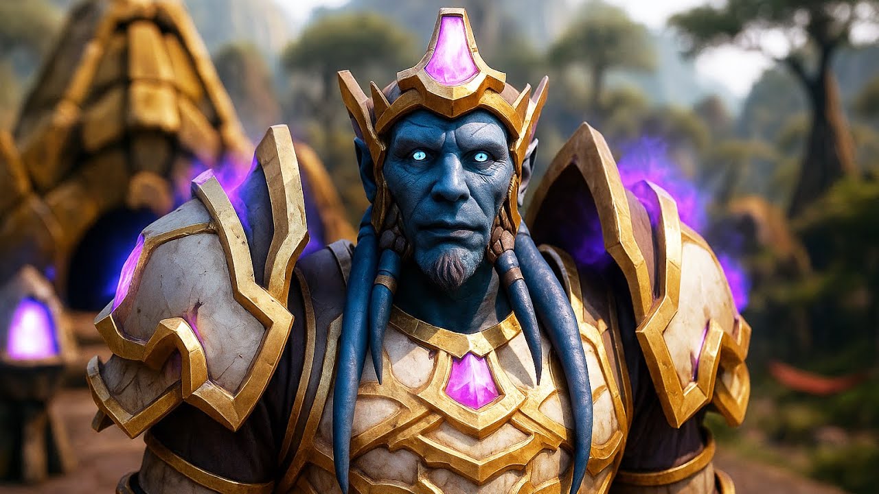 Shattrath Remastered - World of Warcraft AI Cinematic