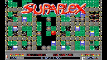 Supaplex | #103 Know-How | PC (DOS) Gameplay 4K