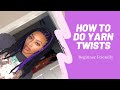 Quick and Easy Yarn Twist Tutorial