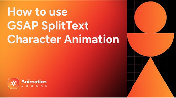 How to Use GSAP SplitText for Character Animation | Beginner-Friendly Tutorial