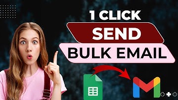 Send Bulk Emails from Google Sheets with Custom Template | No Paid Tools Needed
