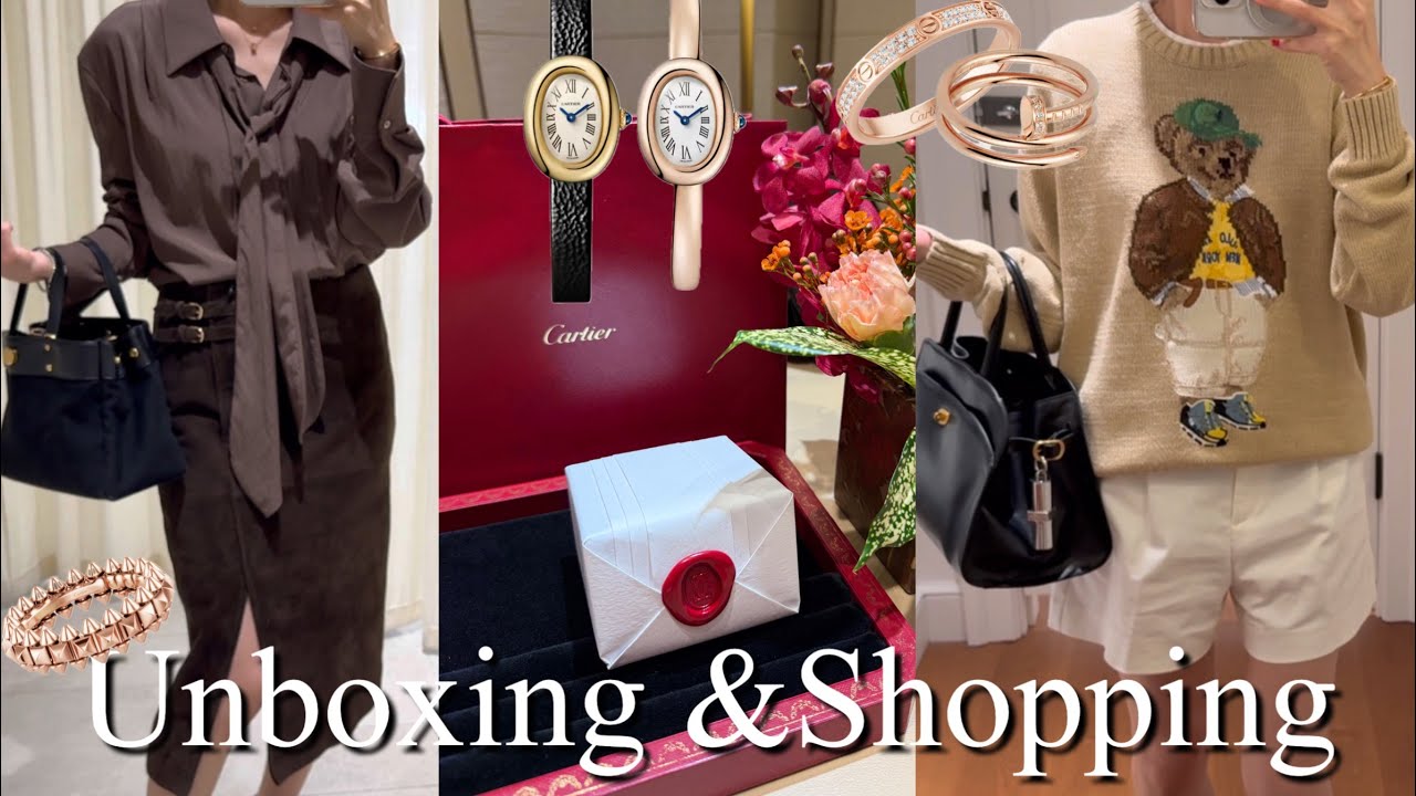 까르띠에 인상전 막차 언박싱 | 시에,엘보른 가을 옷 폭풍 쇼핑 | 코스, 마시모두띠 가을신상 | 여주아울렛 | 몽클레어, 로에베, 알라이아, 폴로랄프로렌