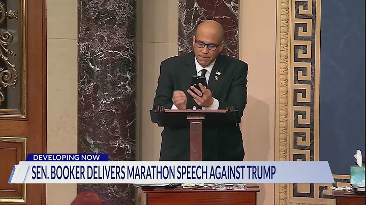 Sen. Cory Booker sets record with speech
