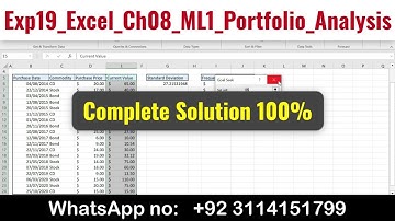 Exp19_Excel_Ch08_ML1_Portfolio_Analysis | excel ch08 ml1 portfolio ana | Excel Chapter 8 Mid-Level 1