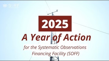 2025: A year of Action for the Systematic Observations Financing Facility