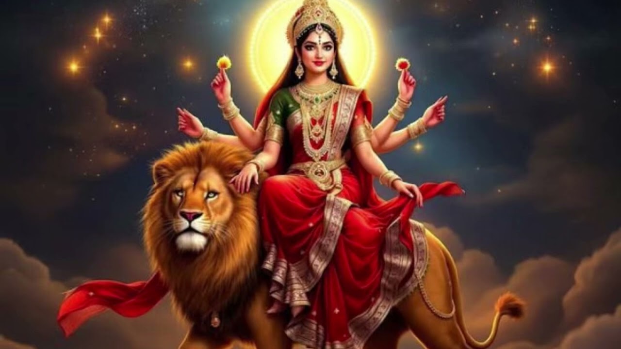 माँ जगदंबे का शक्तिशाली मंत्र जाप लाए जीवन में खुशियाँ ही खुशियाँ । Powerful Mantar of Maa Jagdambe.