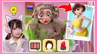 絶対見たことある広告の『ボロボロの女の子を大変身させるゲーム』が楽しすぎるw💄👗✨【プロジェクトメイクオーバー / project makeover】【たまちゃん】 screenshot 3