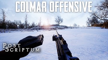 Post Scriptum Colmar Gameplay UNCUT | Post Scriptum Longplay | Post Scriptum Snow Map