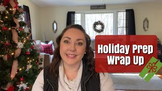 Holiday Prep Series Wrap Up