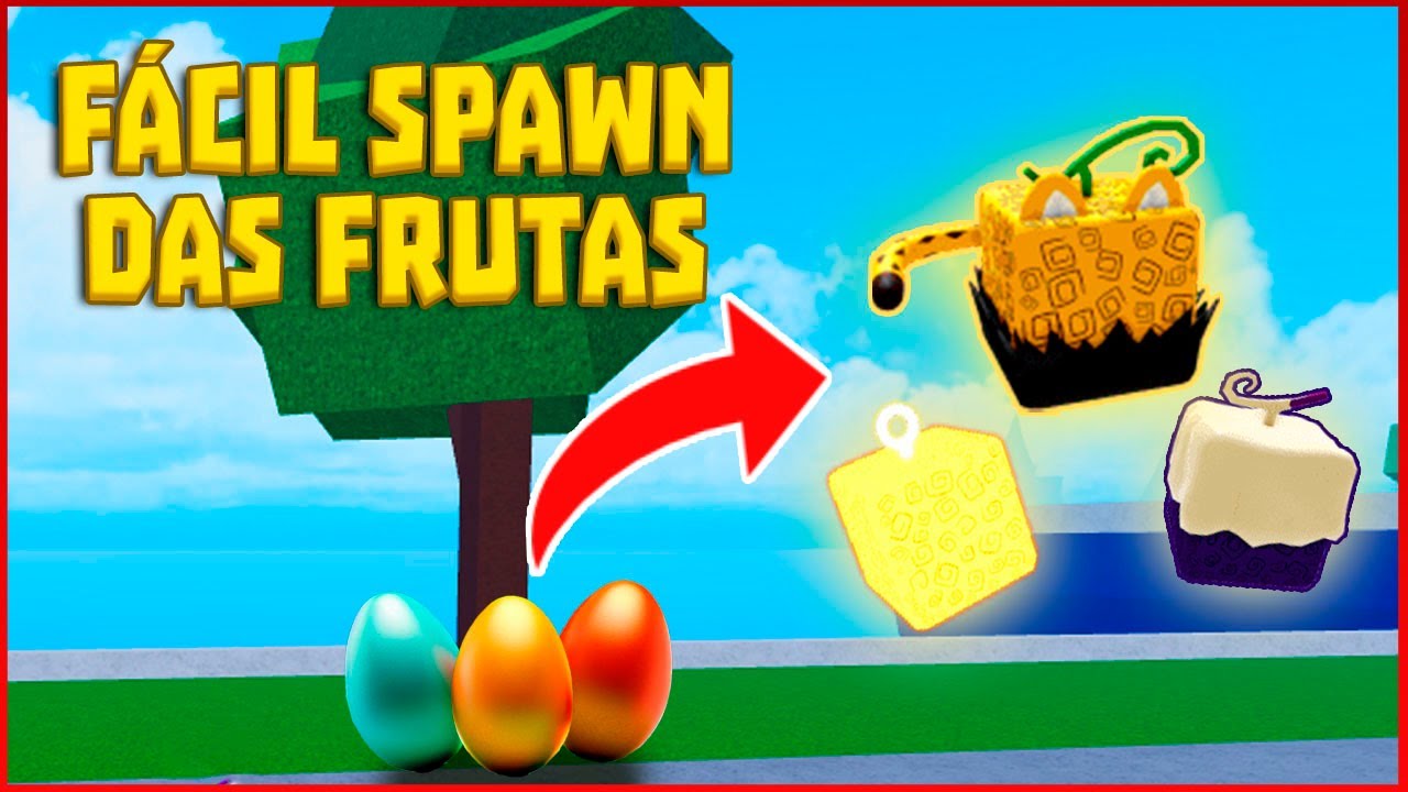 LOCALIZAÇÃO DE TODOS OS OVOS (FRUTAS) do SEA 1, SEA 2 e SEA 3 DO BLOX FRUTS  