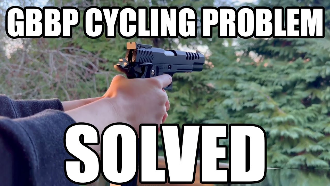Gas Blow Back Pistol Cycling Issue Solved YouTube