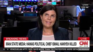 Breaking: Hamas political chief Ismail Haniyeh assassinated in Iran