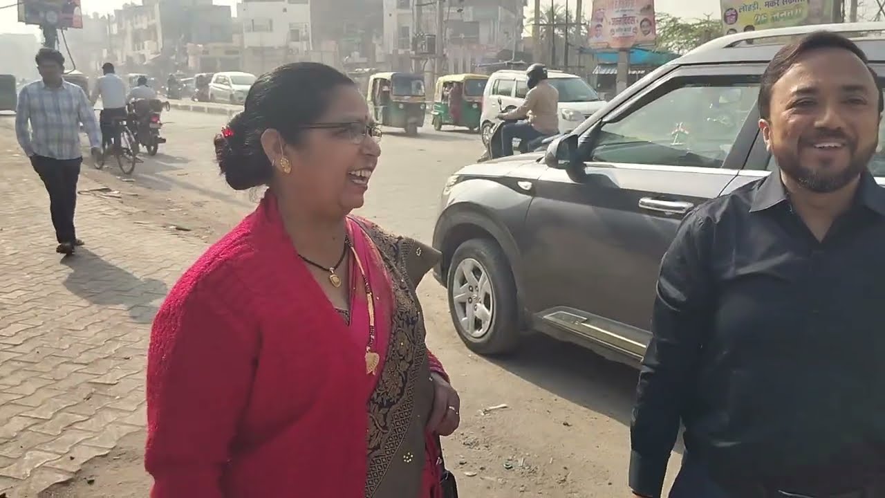 नाती की शादी के बाद आज बदरपुर से घर वापसी।