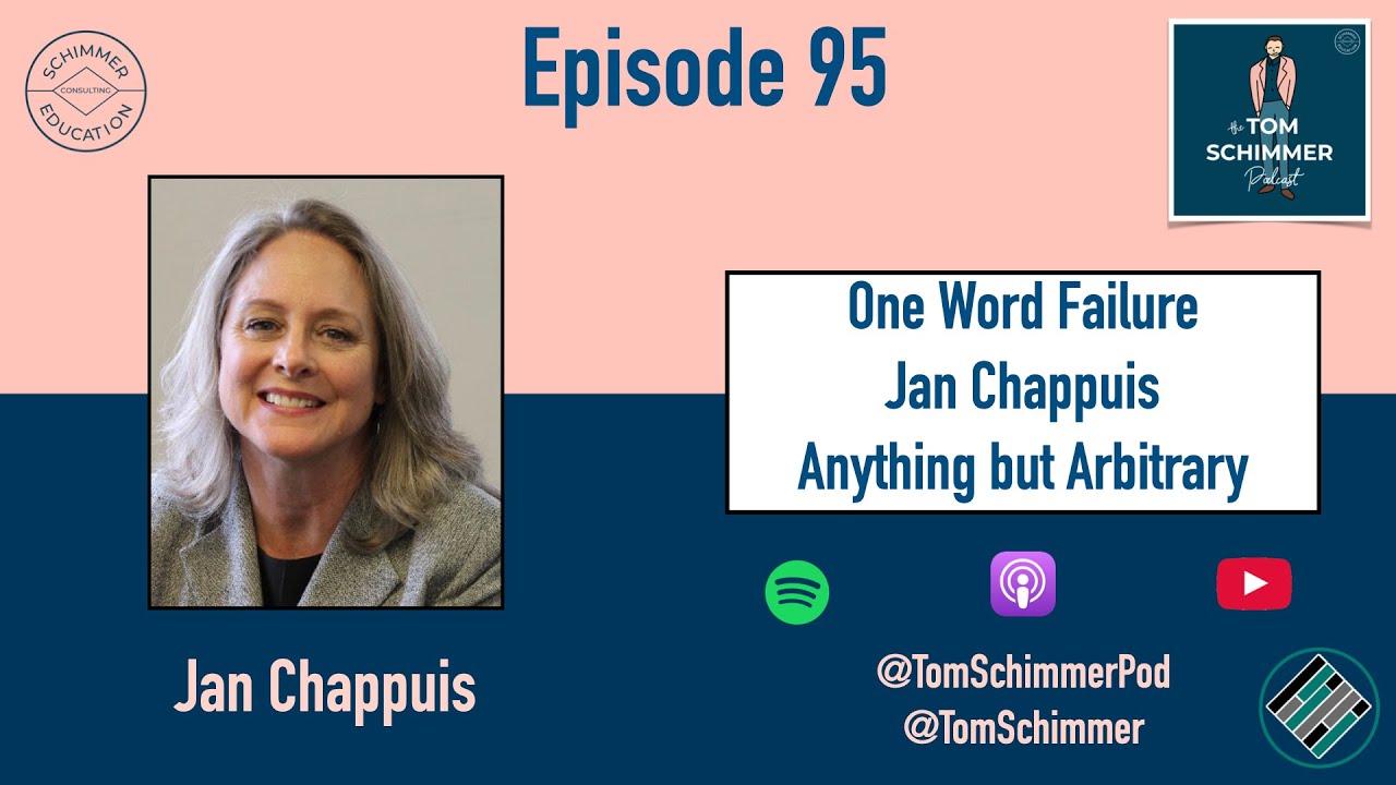 One Word Failure | Jan Chappuis | Anything but Arbitrary