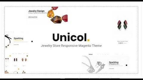 Unicol - Jewelry Store Responsive Magento 2 Theme | Themeforest Templates