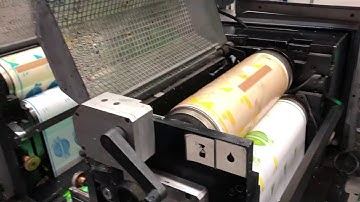 Gallus EM340 Label printing machine